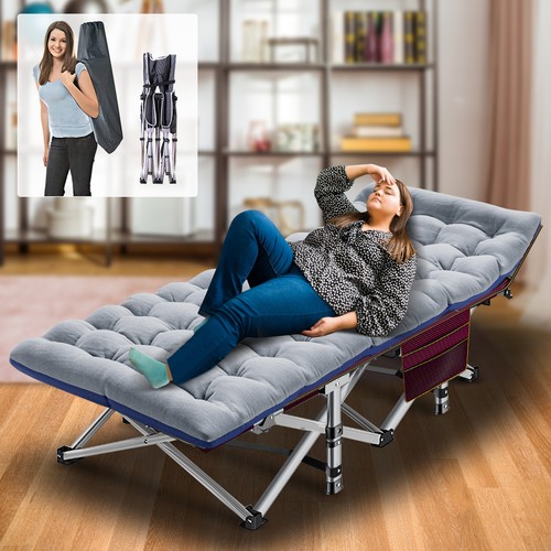 Naizea folding camping cot - folding,