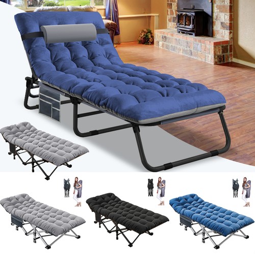 Folding camping cot - folding, lounge