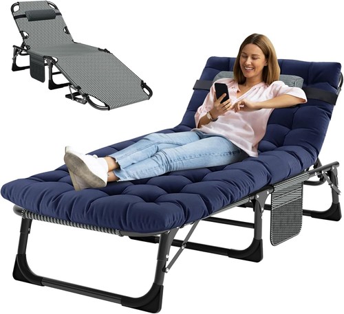Folding chaise lounge - h&zt,